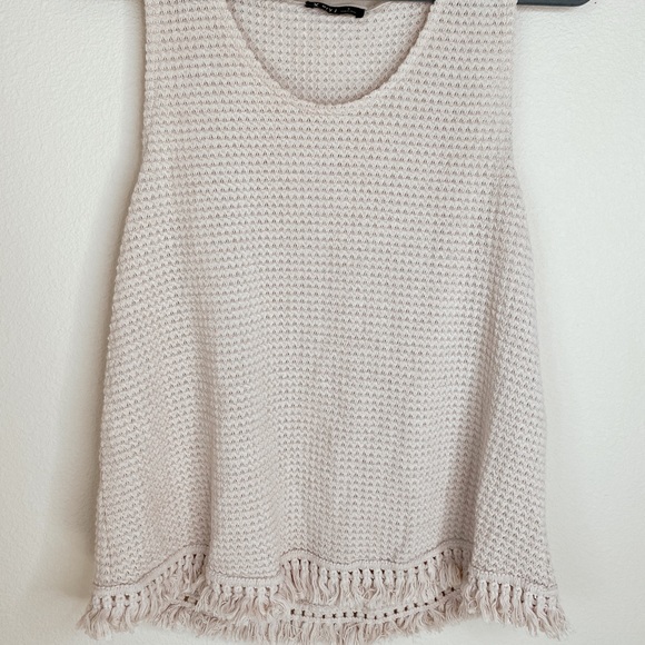 Knit Tassel Tank and Shorts Set - Picture 4 of 9